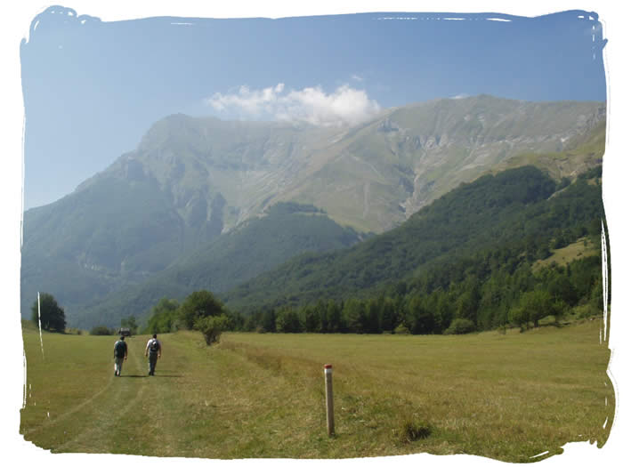 Heading towards Vettore - from Altino to Balzo